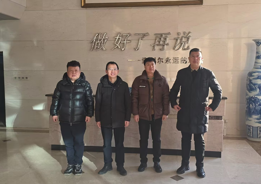 黑龍江省安達(dá)市蔣敏軍副市長(zhǎng)一行來(lái)海利爾參觀考察交流