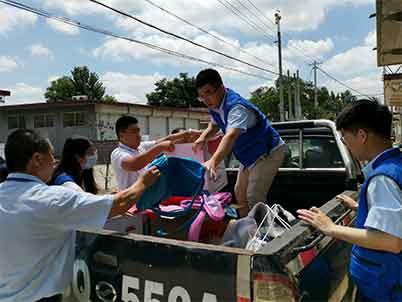 “精準(zhǔn)扶貧 助學(xué)扶智”—海利爾浪花志愿者代表走進(jìn)萊西院上開(kāi)展扶農(nóng)助學(xué)公益活動(dòng)